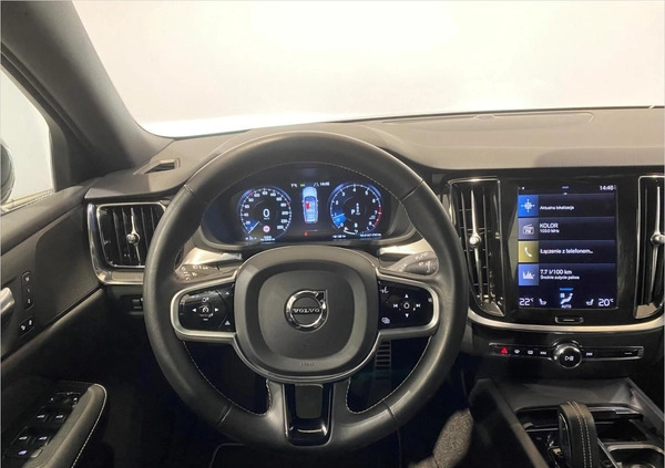 Volvo V60 cena 134900 przebieg: 72857, rok produkcji 2021 z Żabno małe 56